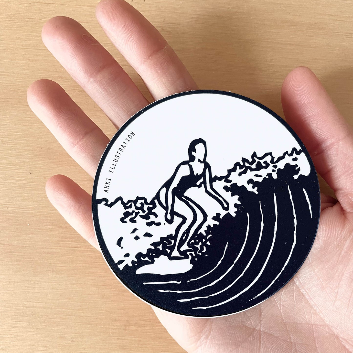 Surf Girl Sticker 5