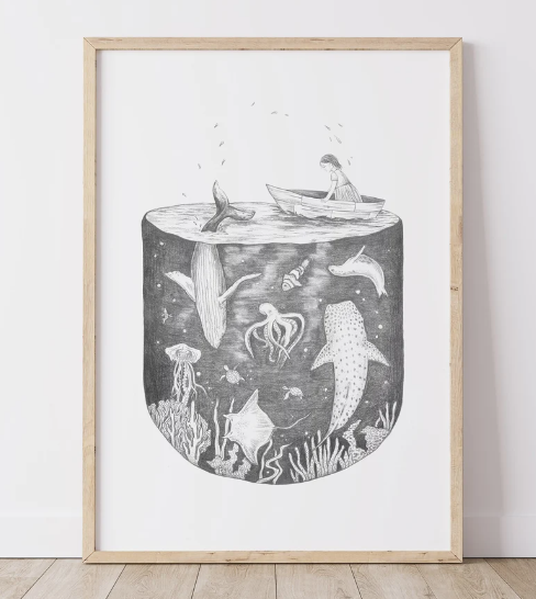Under The Sea - Fine Art Print