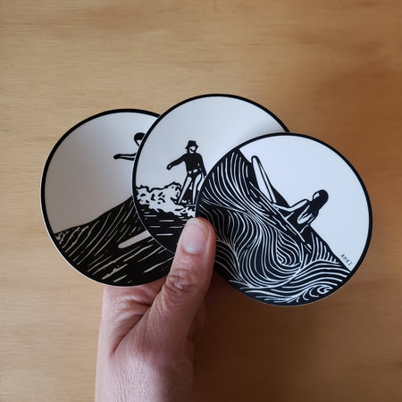 STICKERS PURCHASED IN STORE AT THE LIGHTBOX - $5.50 each (all designs)