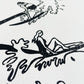 Surf Lines Lino Print | Coastal Surf Art
