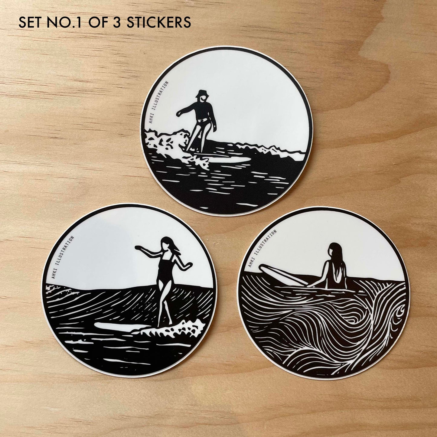 Surf Girl Sticker Sets!