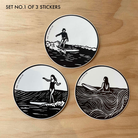 Surf Girl Sticker Sets!
