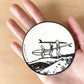 Surf Girl Sticker 12 - Through the Dunes