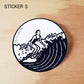 Surf Girl Sticker 5