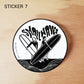 Surf Sticker 7 - Small Waves