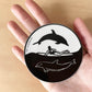 Surf Girl Sticker 8 - Dolphin Girl