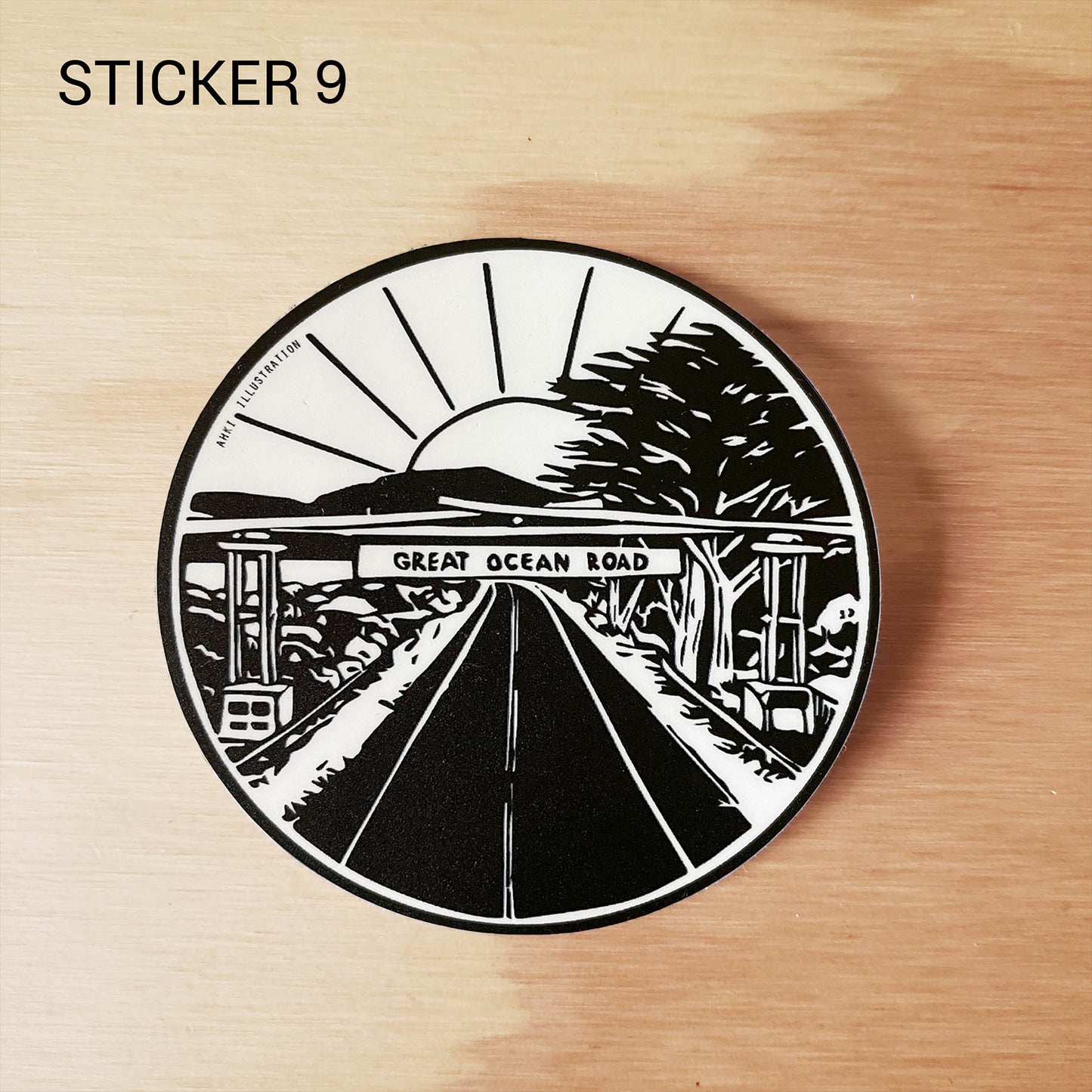 Sticker 9 - Great Ocean Road