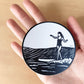 Surf Girl Sticker 3
