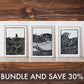 Surf Coast Collection – A4 Lino Print Bundle - SAVE 30% SALE PRICE $92.40
