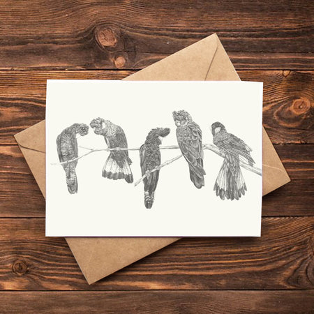 Australian Animal Art Greeting Cards - Individual