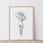 Daisy Lady Fine Art Print