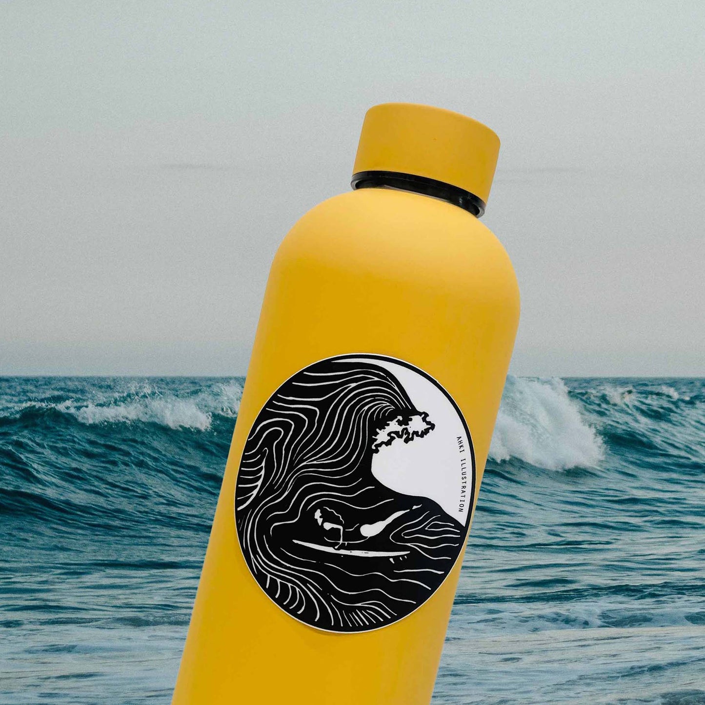 Surf Girl Sticker 6 - Duck Dive