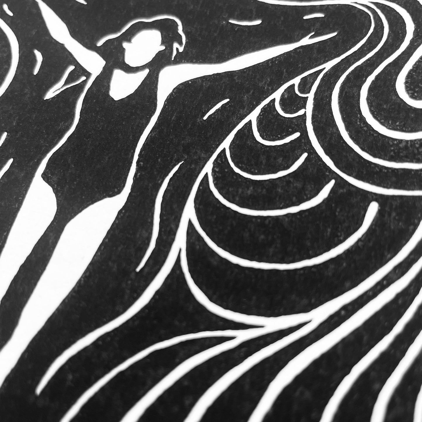 Float | Lino Print | Ocean Inspired Wall Art