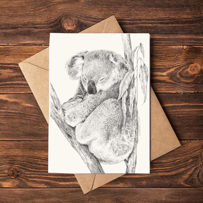 Australian Animal Art Greeting Cards - Individual