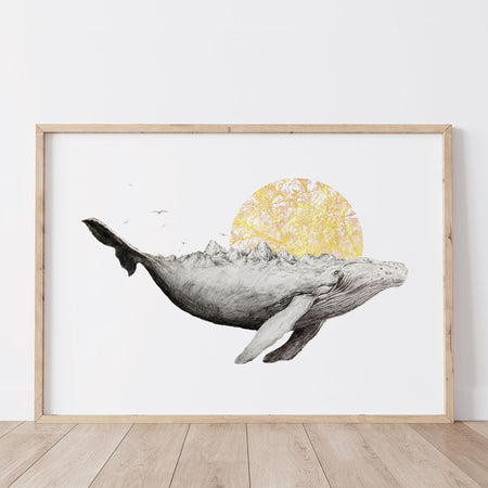 Mother Whale - Fine Art Print
