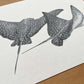 Spotted Eagle Rays Print | Monochrome Ocean Animal Wall Art