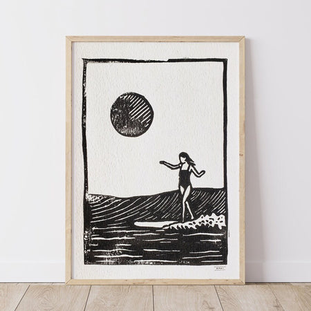 A5 Lino Prints - $27.50 each (all designs)