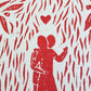 Lino Lovers Red - Lino Block Print