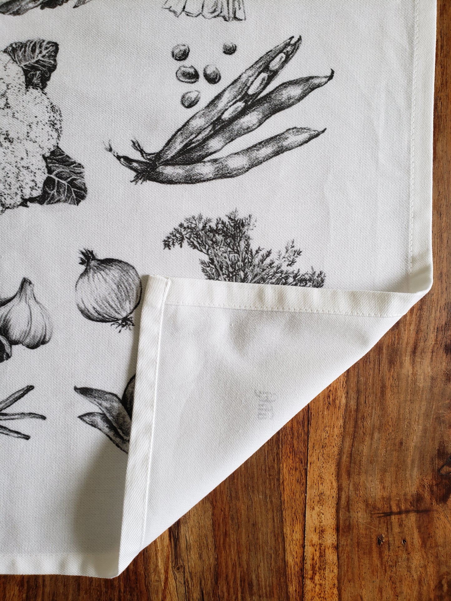 Veggies Cotton Tea Towel