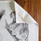 Australian Animals Cotton Tea Towel
