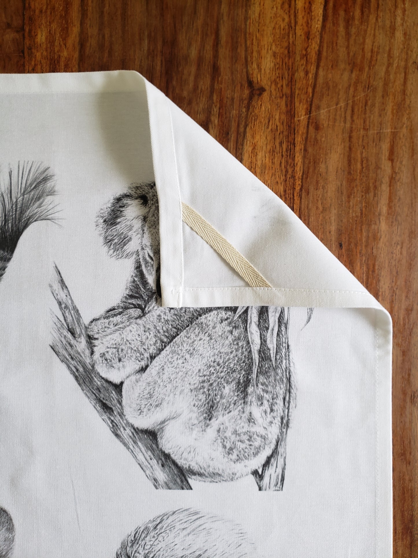 Australian Animals Cotton Tea Towel