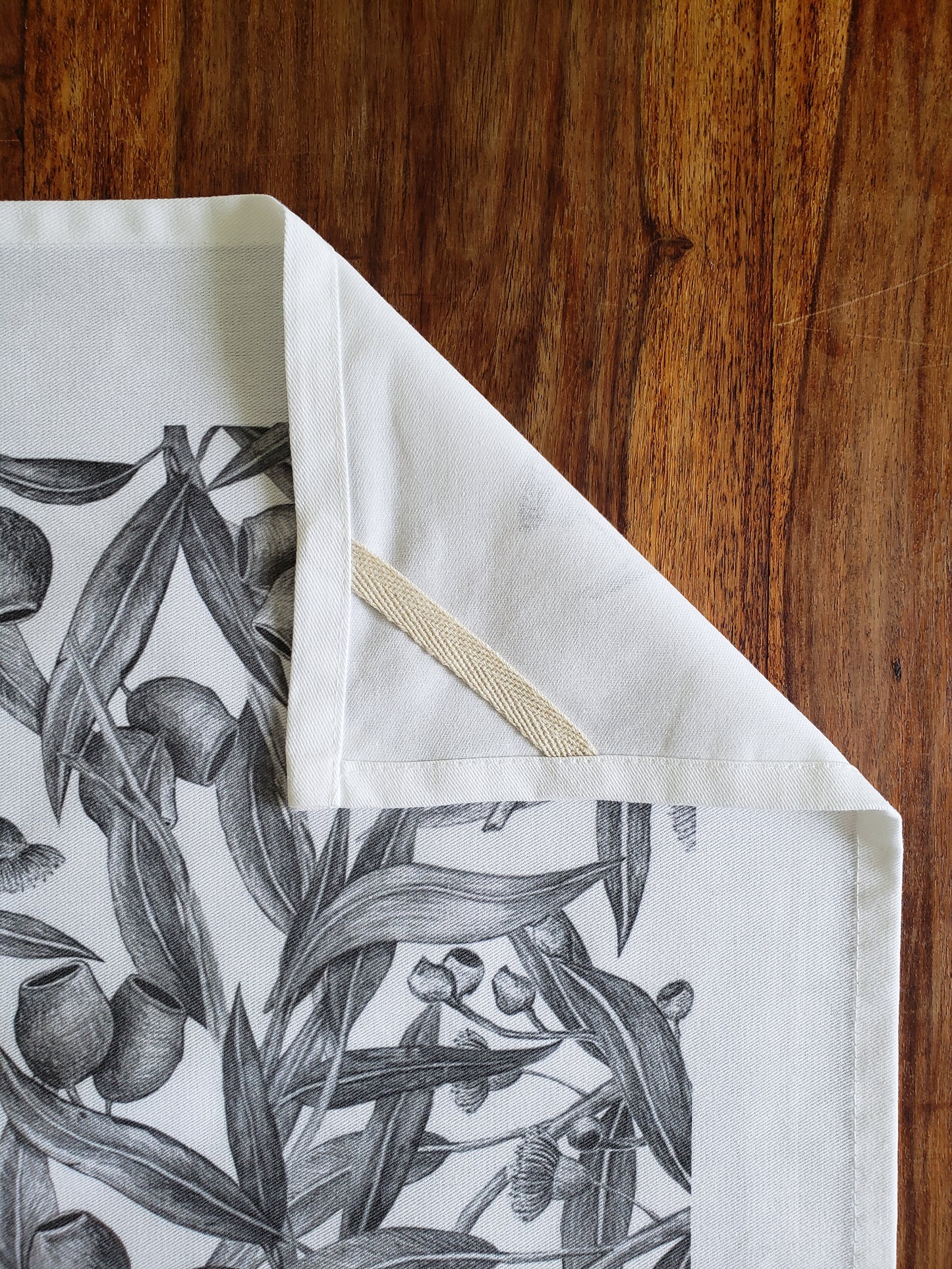 Gum Leaves Cotton Tea Towel