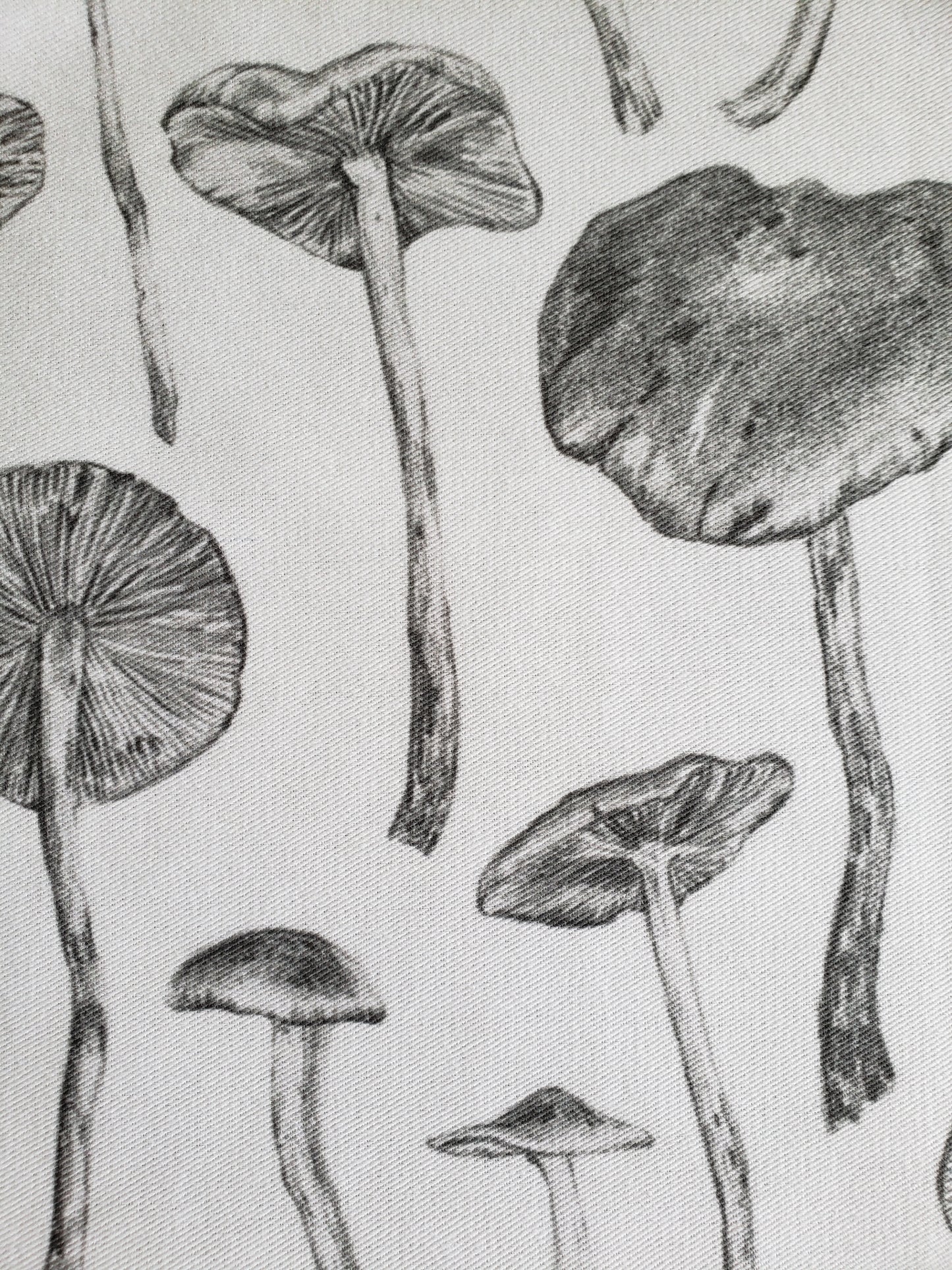 Mushrooms Cotton Tea Towel