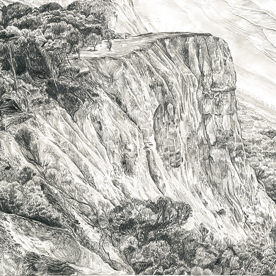 Original Point Addis Artwork - Graphite Pencil on Paper