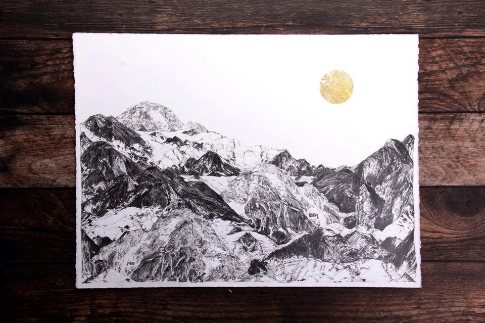 Mountains - Fine Art Print