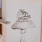 Mushroom Mansion - Fine Art Print