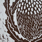Brown Lino Banksia print