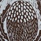 Brown Lino Banksia print