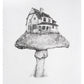 Mushroom Mansion - Fine Art Print