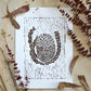 Brown Lino Banksia print