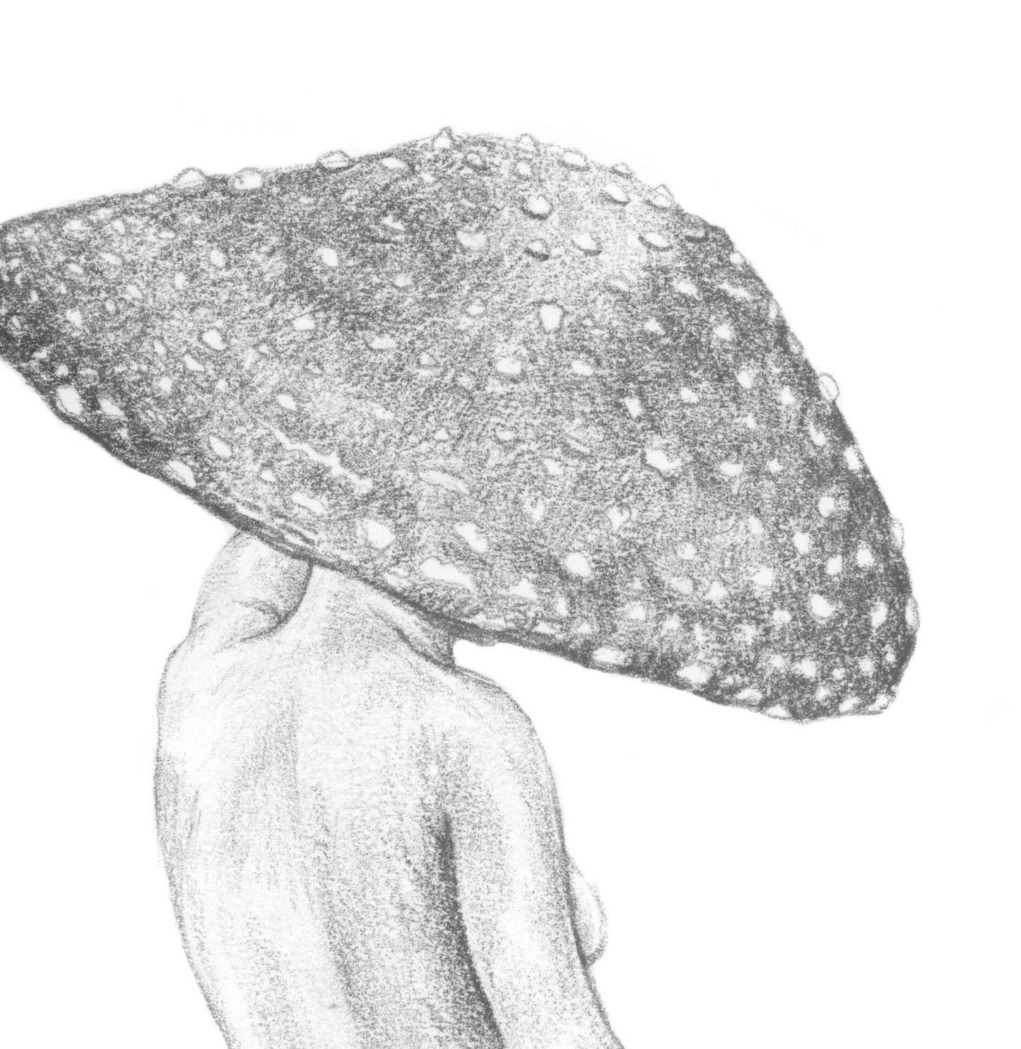 Toadstool Lady Fine Art Print