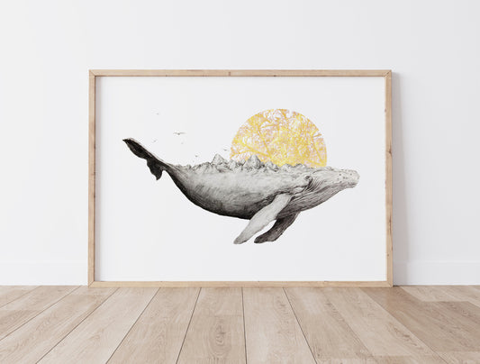Mother Whale - Fine Art Print