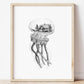 Jellyfish Home #1 - Fine Art Print