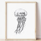Jellyfish Home #2 - Fine Art Print