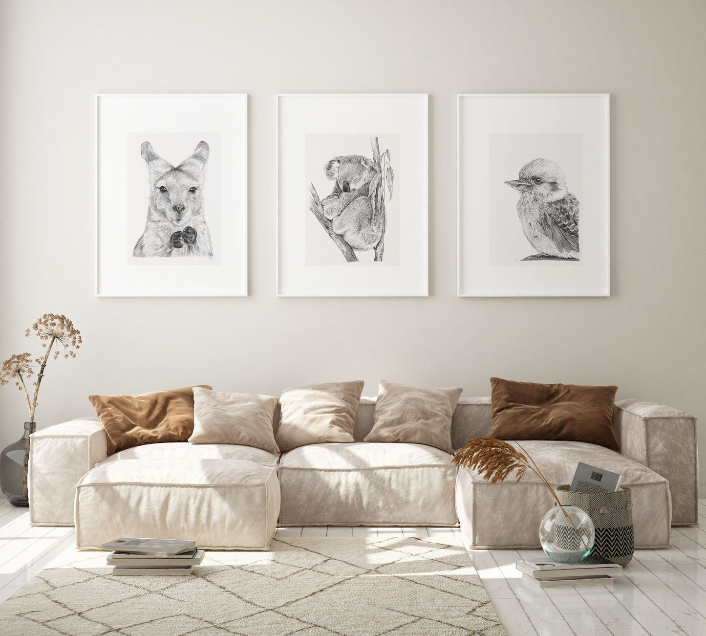 Joey Australian Animals - Fine Art Print