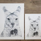Joey Australian Animals - Fine Art Print